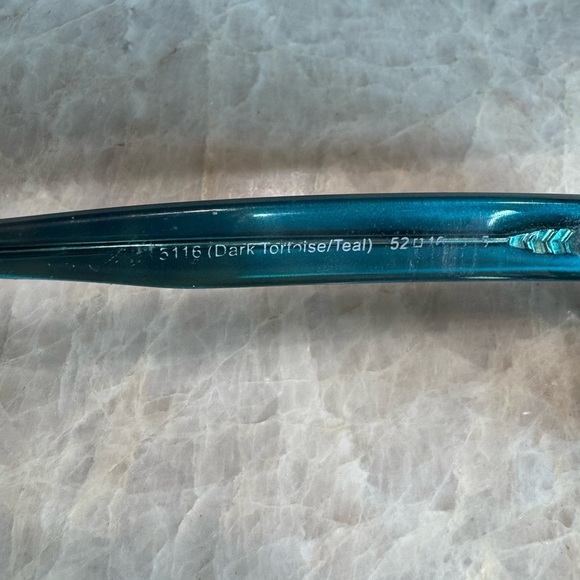 Coach Eyeglasses Frame‎ HC6040 Brooklyn 5116 Tortoise/Teal Women 52[]16 135 - Picture 4 of 5